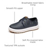 Bruno Marc Boys Boat Shoes Loafers Casual Dress Shoes | School Slip on Classic Moccasin Toe Cushioned Comfort Easy Slip-On with Elastic Laces Casual School Daily Wear(Blue)