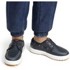 Bruno Marc Boys Boat Shoes Loafers Casual Dress Shoes | School Slip on Classic Moccasin Toe Cushioned Comfort Easy Slip-On with Elastic Laces Casual School Daily Wear(Blue)