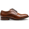 Bruno Marc Boy’s Classic Oxfords Dress Shoes | Classic Lace-up Round Toe Dress Shoes, Leather Lined with Cushioned Footbed, Non-slip Outfit for Daily & Formal Occasions(K1/Brown)