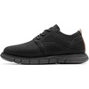 Bruno Marc Boy’s Mesh Dress Sneakers Oxfords | Breathable Knitted Upper, Thick MD Midsole, Non-Slip Rubber Outsole, Brogue Shoes for Boys Daily & Formal Occasions(All Black)