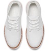 Bruno Marc Boy’s Mesh Dress Sneakers Oxfords | Breathable Knitted Upper, Thick MD Midsole, Non-Slip Rubber Outsole, Brogue Shoes for Boys Daily & Formal Occasions(White)
