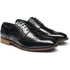 Bruno Marc Men’s Cap-Toe Formal Dress Shoes | Brogue Dress Padded Comfort Non-Slip Stable Sole Regular/Wide Fit, Ideal for Offices, Weddings, Parties & Daily Wear(Black-wingtip)