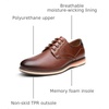 Bruno Marc Men’s Casual Dress Business Formal Oxford | wear-resistant non-slip sole, great for office, business, casual, work and daily occasions(9/Brown)