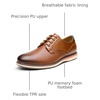 Bruno Marc Men’s Casual Dress Business Formal Oxford | wear-resistant non-slip sole, great for office, business, casual, work and daily occasions(9/Tan)