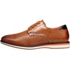 Bruno Marc Men’s Casual Dress Business Formal Oxford | wear-resistant non-slip sole, great for office, business, casual, work and daily occasions(9/Tan)