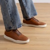 Bruno Marc Men’s Casual Dress Fashion Sneakers Shoes | Lightweight Breathable Skate Shoes for Office Work Wear(Brown)