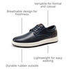 Bruno Marc Men’s Casual Dress Sneaker Formal Shoes | Comfortable versatility for both casual and dressy occasions(Dark Blue)