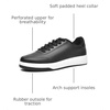Bruno Marc Men’s Casual Dress Sneaker Shoes | Comfortable Arch Support, Versatile Style for Daily Wear, Fashionable Lace-Up Shoes(Black)