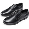 Bruno Marc Men’s Classic Comfort Oxford Shoes | Timeless Stylish Breathable, Slip-Resistant, All-Day Support for Formal, Casual, Ceremonial Occasions(Black)