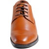 Bruno Marc Men’s Classic Dress Oxfords | Vegan Leather Oxfords, Soft Foam Insole, Rubber Outsole, for Business, Weddings, Formal Events, Elegant Gift Box Packaging(Brown)