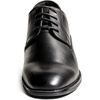 Bruno Marc Men’s Classic Dress Oxfords | Vegan Leather Oxfords, Soft Foam Insole, Rubber Outsole, for Business, Weddings, Formal Events, Elegant Gift Box Packaging(Black)