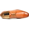 Bruno Marc Men’s Classic Modern Formal Oxfords Lace Up Leather Lined Dress Shoes(Brown)