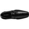 Bruno Marc Men’s Classic Slip-on Dress Loafers Shoes | Classic Square Toe Formal Business Office Wedding Party Church Prom Graduation(03-black)