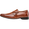 Bruno Marc Men’s Classic Slip-on Dress Loafers Shoes | Classic Square Toe Formal Business Office Wedding Party Church Prom Graduation(Brown)