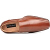 Bruno Marc Men’s Classic Square-Toe Slip-on Loafers | Comfort Classic Square Toe Business Daily Office Wedding Party Church Prom Graduation(Brown)