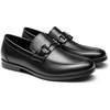 Bruno Marc Men’s Dress Loafers Slip-on Formal Shoes | Comfort Classic Business Office Meeting Wedding Daily(Black)