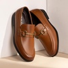 Bruno Marc Men’s Dress Loafers Slip-on Formal Shoes | Comfort Classic Business Office Meeting Wedding Daily(Brown)
