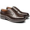 Bruno Marc Men’s Dress Oxford Classic Cap Toe Shoes | Classic Cap Toe Oxfords, Lace-Up, for Weddings, Office, Daily Commutes, Nights Out, All-Day Comfort(Dark Brown)