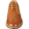 Bruno Marc Men’s Dress Shoes | Smooth PU Upper,Breathable Lining,Sweat-Wicking Latex Insole for Office & Daily Occasions(Wingtip Brown)