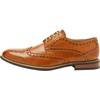 Bruno Marc Men’s Dress Shoes | Smooth PU Upper,Breathable Lining,Sweat-Wicking Latex Insole for Office & Daily Occasions(Wingtip Brown)