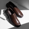 Bruno Marc Men’s Dress Shoes Slip on Formal Loafers | Ultra Lightweight Comfortable Shock-absorbing Classic Business Wedding Church Office Prom Daily(Dark Brown)