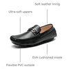 Bruno Marc Men’s Driving Moccasins Penny Loafers Slip on Loafer Shoes(Black)