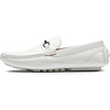 Bruno Marc Men’s Driving Moccasins Penny Loafers Slip on Loafer Shoes(White)