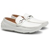 Bruno Marc Men’s Driving Moccasins Penny Loafers Slip on Loafer Shoes(White)