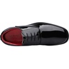 Bruno Marc Men’s Faux Patent Leather Tuxedo Dress Shoes | Comfortable Breathable Lining, Cushioned Insole, Non-slip Outsole, Ideal for Weddings, Formal Events & Tuxedo Matches(Black)