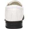 Bruno Marc Men’s Faux Patent Leather Tuxedo Dress Shoes | Comfortable Breathable Lining, Cushioned Insole, Non-slip Outsole, Ideal for Weddings, Formal Events & Tuxedo Matches(White)