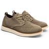 Bruno Marc Men’s KnitFlex Craft Mesh Oxfords Sneakers | Breathable Woven Knit Upper, Wear-Resistant Rubber Sole, Thick EVA Insole, Chunky Sole for Office & Casual Daily Wear(6-khaki)