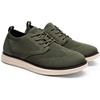 Bruno Marc Men’s KnitFlex Craft Mesh Oxfords Sneakers | Breathable Woven Knit Upper, Wear-Resistant Rubber Sole, Thick EVA Insole, Chunky Sole for Office & Casual Daily Wear(6-green)
