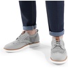 Bruno Marc Men’s KnitFlex Craft Mesh Oxfords Sneakers | Breathable Woven Knit Upper, Wear-Resistant Rubber Sole, Thick EVA Insole, Chunky Sole for Office & Casual Daily Wear(8-grey)