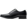 Bruno Marc Men’s Plain-Toe Lace Up Dress Oxfords | Men’s Oxfords Wesley Lace Up Soft Plain-Toe Classic Dress Shoes Ideal for Office, Weddings, Gifting, All-Day Comfort(Black)