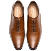 Bruno Marc Men’s Plain-Toe Lace Up Dress Oxfords | Men’s Oxfords Wesley Lace Up Soft Plain-Toe Classic Dress Shoes Ideal for Office, Weddings, Gifting, All-Day Comfort(Brown)