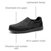 Bruno Marc Men’s Slip-on Loafers Casual Lightweight Stretch Shoes(Black)