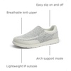 Bruno Marc Men’s Slip-on Loafers Casual Lightweight Stretch Shoes(Light Grey)