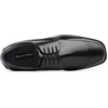 Bruno Marc Men’s Square Toe Classic Business Dress Shoes | Soft Lining, Latex Cushioned Footbed CLASSIC Square-Toe Design Flexible and Comfort oxfords(Black)