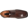 Bruno Marc Men’s Square Toe Classic Business Dress Shoes | Soft Lining, Latex Cushioned Footbed CLASSIC Square-Toe Design Flexible and Comfort oxfords(Dark Brown)