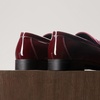 Bruno Marc Men’s Tuxedo Loafers Slip-on Dress Shoes | Shiny Patent Velvet Wedding Party Prom Banquet Graduation Suit Formal Office(Burgundy)