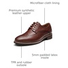 Bruno Marc Women’s Formal Wingtip Brogue Oxfords | Business Formal Wingtip Brogue Oxfords, PU Upper, 5mm Latex Insole, EVA Sole, for Work Meetings, Commutes, Daily Wear(Brown)