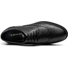 Bruno Marc Women’s Formal Wingtip Brogue Oxfords | Business Formal Wingtip Brogue Oxfords, PU Upper, 5mm Latex Insole, EVA Sole, for Work Meetings, Commutes, Daily Wear(Black)