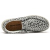 Bruno Marc Women’s Slip-on Loafers Casual Shoes | Ultra Lightweight Breathable Elastic Lace Moccasins Footwear Daily Office Walking Travel Journey(Black Leopard Print)