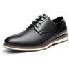 Bruno Marc Men’s Casual Dress Business Formal Oxford | wear-resistant non-slip sole, great for office, business, casual, work and daily occasions(9/Black)