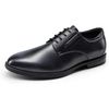 Bruno Marc Men’s Classic Comfort Oxford Shoes | Timeless Stylish Breathable, Slip-Resistant, All-Day Support for Formal, Casual, Ceremonial Occasions(Black)