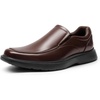 Bruno Marc Men’s Dress Shoes Slip on Formal Loafers | Ultra Lightweight Comfortable Shock-absorbing Classic Business Wedding Church Office Prom Daily(Dark Brown)