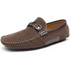 Bruno Marc Men’s Driving Loafers Casual Slip-on Shoes | Lightweight Moccasins Daily Business Wedding Office Travel(3/Brown)