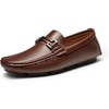 Bruno Marc Men’s Driving Loafers Casual Slip-on Shoes | Lightweight Moccasins Daily Business Wedding Office Travel(Brown)
