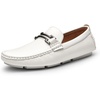 Bruno Marc Men’s Driving Loafers Casual Slip-on Shoes | Lightweight Moccasins Daily Business Wedding Office Travel(White)