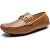 Bruno Marc Men’s Driving Moccasins Penny Loafers Slip on Loafer Shoes(Tan)